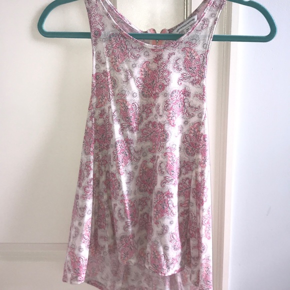 Soft Pink/Gray Tank Top - Picture 1 of 3